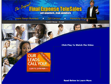 Tablet Screenshot of finalexpensetelesales.com